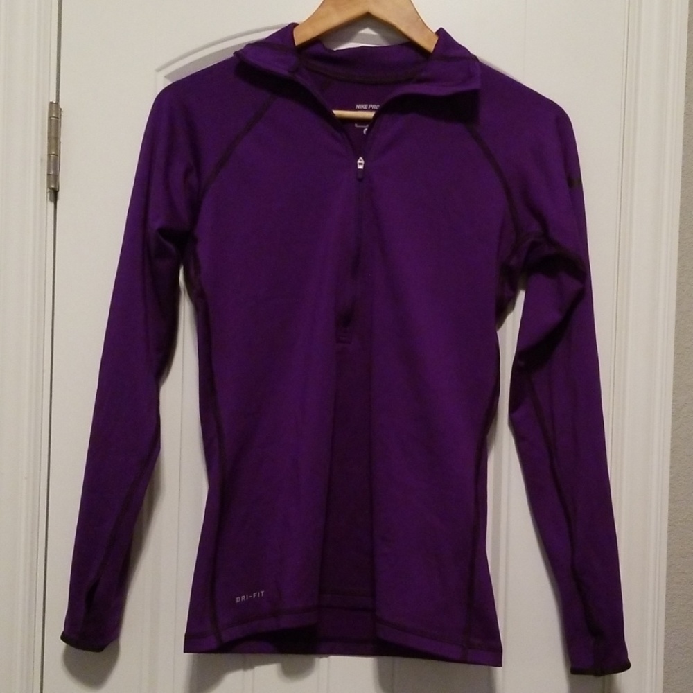 Nike Pro Dri-Fit Half Zipper Pullover Size Medium
